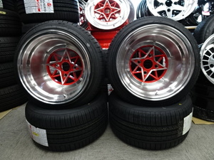 復刻版スターシャーク　12Ｊ-14　コーリンプロジェクト　225/40Ｒ14　2本セット　旧車