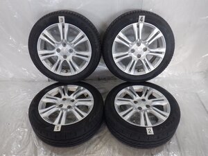 ☆GE フィット RS☆タイヤ 24年、22年製 バリ山 185/55R16 ブリヂストン☆ 4H 100 6J +53 16インチ ホンダ純正 アルミホイール付 4本