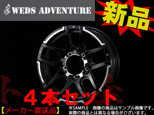 ウェッズ ADVENTURE MUD VANCE 04 20x8.5 20 6H/139.7 ブラックポリッシュ ホイール アドベンチャー 4本 38935 トラスト企画 (179132163