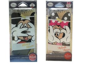 【新品】2個セット ディズニー ミッキー/ミニー iPhone6/6S カバー ★MICKEY MINIE Disney Daisy ケース アイフォン iphone スマホ