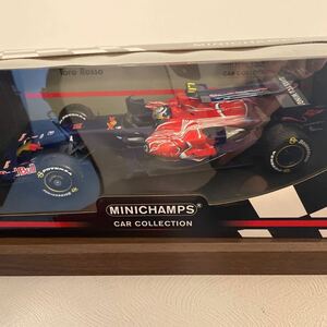 限定品　未使用　美品　ミニチャンプス　1/18 スクーデリアトロロッソ　2008イタリアGP 優勝 S.ベッテル