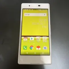 Qua phone KYV37 シルバー au 中古スマホ