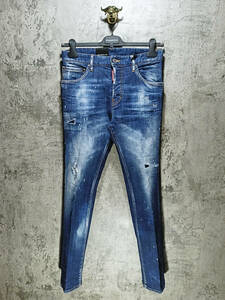 新品 DSQUARED2 20AW ディースクエアード Sexy Mercury デニム S71LB0796 入札前ご連絡要