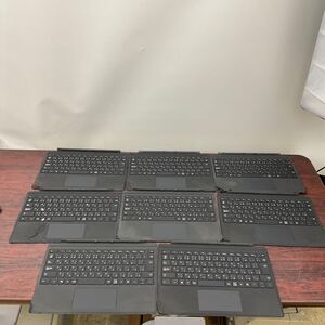 ◎(D480) Microsoft Surface Pro マイクロソフト 純正キーボード Model:1725 タイプカバー 日本語キーボード 8個セット(庚4）