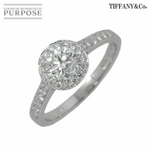 ティファニー TIFFANY&CO. ソレスト ダイヤ 0.57ct G/VVS2/EX 10.5号 リング Pt プラチナ 指輪 Diamond Ring【鑑定書付き】 90210697