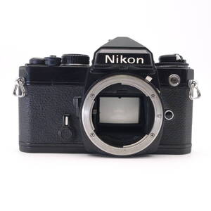 現状品 Nikon ニコン FE ブラック（シャッターNG 露出OK）フィルム一眼レフカメラ #2063