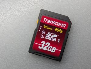 Transcend SDHCカード 32GB UHS-I U1 Class10 90MB/s ケース付き トランセンド SDカード メモリーカード 動作確認済み