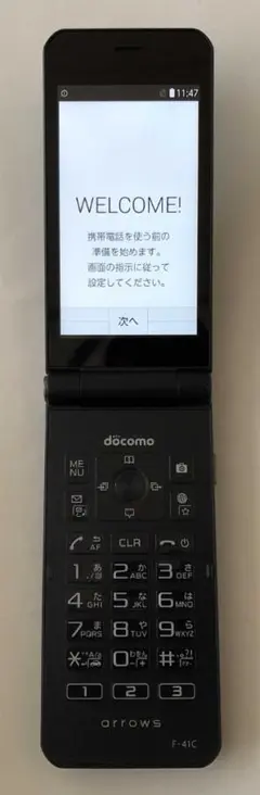 docomo F-41C arrows ケータイ ベーシック