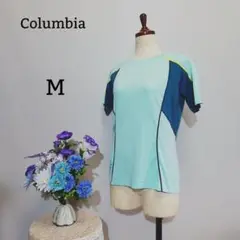 Columbia 未使用品 半袖Tシャツ Mサイズ グリーン系色