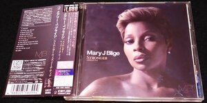 Mary J Blige / Stronger With Each Tear★国内帯・和訳　Raphael Saadiq　Drake　Rodney Jerkins　Ryan Leslie　HIPHOP SOUL