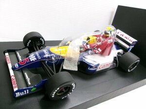 ミニチャンプス 1/18 ウイリアムズ ルノー FW14 イギリスGP 1991 A.セナ & N.マンセル A.セナ コレクション (7594-196)