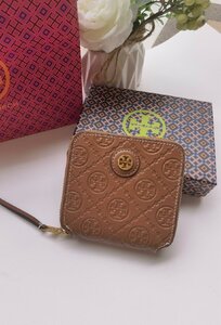 新品TORY BURCH トリーバーチ 財布 モノグラム 二つ折り