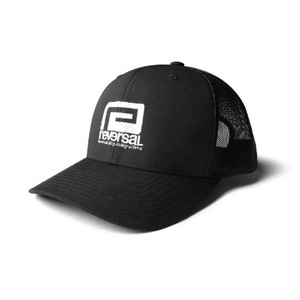 REVERSAL リバーサル■送料込■FLEXFIT 別注 メッシュキャップ■黒■フレックスフィット スナップバック■帽子 格闘技 ボクシング ラグビー