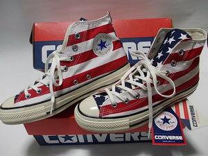 税0 新品 コンバース STARS & BARS HI 27cmラスト1足 \5950即決am21msc