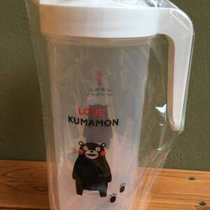 新品 くまモン ポット お茶 水差し☆くまモン(KUMAMON) ウォータージャグ 1300ml 耐熱温度　-20℃～120℃　1個