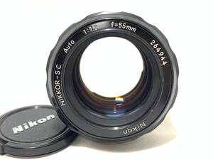 ★特上品★ NIKON ニコン NIKKOR-S.C Auto 55mm F1.2 @3046