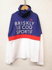 k6290：着用感あり*le coq sportif(ルコックスポルティフ)レディース 長袖シャツ M ハイネックシャツ カットソー ゴルフウェア ：35