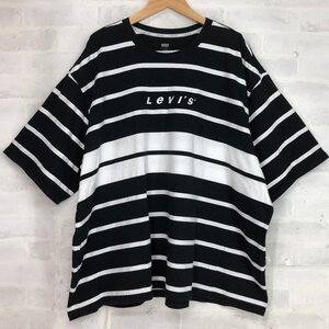 Levi’s リーバイス LOOSE ボーダー 半袖 Tシャツ SIZE: XXL ブラック/ホワイト MH632024101901