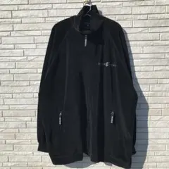 ロカウェア　トラックジャケット　ブラック　2XL　ベロア