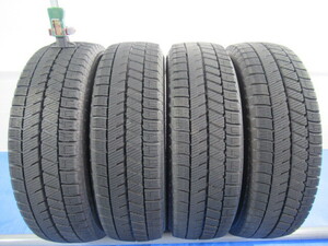 激安即決！エア漏点検済！バリ溝8～9分山！BRIDGESTONE BLIZZAK VRX3 155/65R14 75Q 2022年製！中古4本セット！Z00476