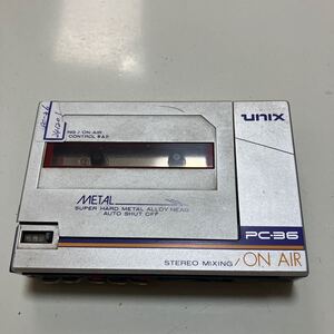 UNIX PC.3.6 カセットプレーヤー