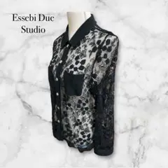 【上品】Essebi Due Studio レースジャケット　free size