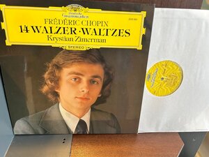 【LP】クリスティアン・ツィマーマン　ショパン　14 Walzer Waltzes 2530 965 独盤