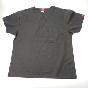 SM Dickies Vネック Tシャツ ブラック 薄手