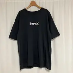 bape A BATHING APE ボックスロゴTシャツ 黒2XL