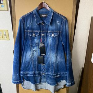 【新品】DSQUARED2 デザイン デニムジャケット 50 Lサイズ