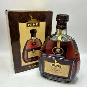 【UD0727.3-28ST】未開栓 HINE VSOP COGNAC ハイン コニャック ブランデー 1L/40% 1000ml グリーンボトル 古酒 洋酒 お酒 箱有