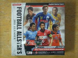 【Konami 2011 vol.2 Football AllStars】未開封BOX●即決有●