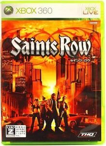 中古XBOX360ソフト Saints Row