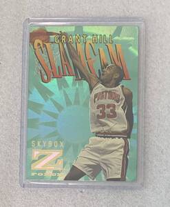 鬼レア Grant Hill Slam Cam Fleer Skybox Z Force SC4 1996 パラレル インサート レジェンド レア NBA カード