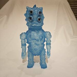 ソフビ Sofubi NAGNAGNAG FOUR EYES 25CM CLEAR BLUE