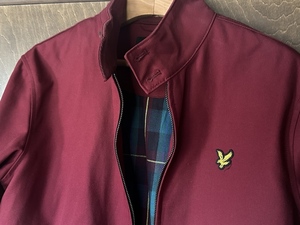 Lyle&Scottバラクーダタイプジャケット（スウィングジャケット・コーチブルゾン）レッド Fred Perry好きな方