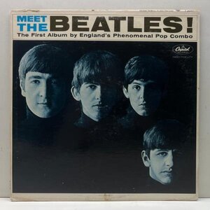 MONO 美再生!! USオリジナル 虹ツヤ THE BEATLES Meet The Beatles (