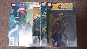 X-Men Unlimited/Xメン・アンリミテッド シリーズセット 6冊 #7,#10～#14 X-Men エックスメン アメコミ 