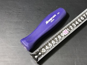 栃木発 ￥全国送料一律￥ ＊正規品＊ スナップオン Snap-on グリップ ８番 新ロゴ パープル 紫 検）Snapon MAC マック ドライバ 柄 シフト