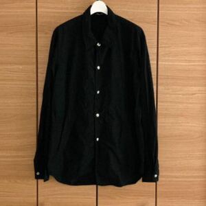 COMME des GARCONS HOMME DEUX 23SS ポリ縮絨シャツ XL コムデギャルソン オム ドゥ YI CDG HOMME SHIRT FOREVER BLACK JUNYA WATANABE MAN