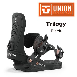 新品未使用 23-24 UNION BINDING TRILOGY BLACK M 土日祝発送 即日発送