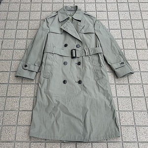 米軍　トレンチコート　COAT ALL WEATHER　６S　ミリタリー