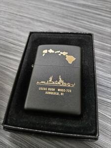 USCGC RUSH WHEC-723 アメリカ合衆国沿岸警備隊 Zippo BLK MATTE