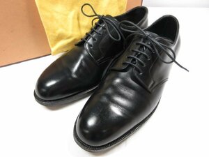 HH ビスポーク 超美品 【ジョンロブ JOHN LOBB】 ロンドンロブ プレーントゥ 外羽根 紳士靴 (メンズ) size25.5相当 黒 ●18MZA3630●