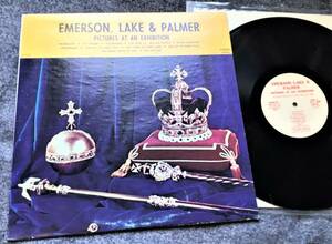 Emerson Lake ＆ Palmer メロディーレコード社盤 Melody Records 展覧会の絵 SS6010　発売当初は合法盤 王冠カバー 