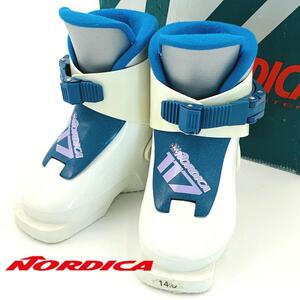 NORDICA 117 ジュニア スキーブーツ 14.5cm ソール190mm 元箱あり