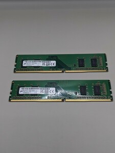 PC4-3200AA 4Gb×２枚　