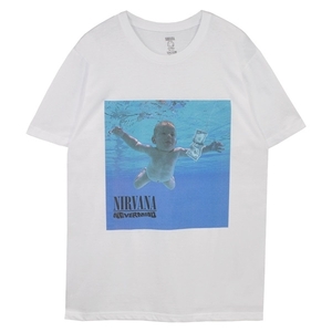 NIRVANA ニルヴァーナ Nevermind Album Tシャツ WHITE Mサイズ オフィシャル