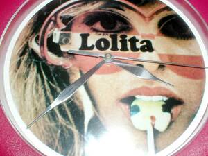 Lolita φ25.5cm Quartz Clock Junk！ ロリータ クロック 径25.5cm クオーツ ステップ運針 壁掛時計