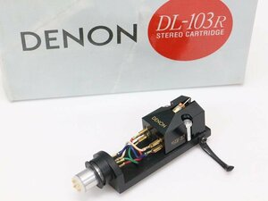 ■□DENON DL-103R MC型カートリッジ デノン audio-technica製シェル/ケース/元箱付□■013070006m□■